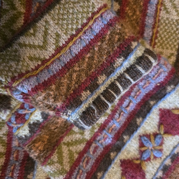 Woolrich Multicolor V-Neck Sweater - Picture 4 of 9